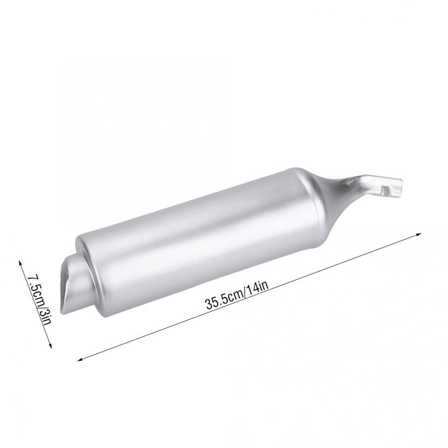 Bike Turbo Pipe Exhaust System Sound Motorcycle Megaphone Bike Installation Spoke Turbo Exhaust Pipe Bicycle parts