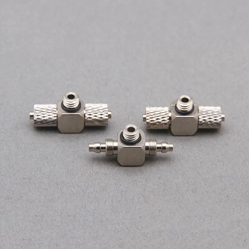 Raccord rapide pneumatique Type T, composants miniatures, raccord rapide, TubeM3 M4 M5 M6, PC4 PC6