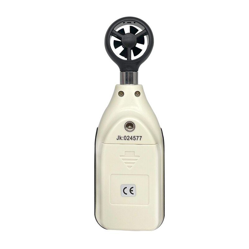 2-in-1 Digital Anemometer Measuring Instruments For Wind Speed And Temperature With Wind Senor Connected Air Flow Speed Meter