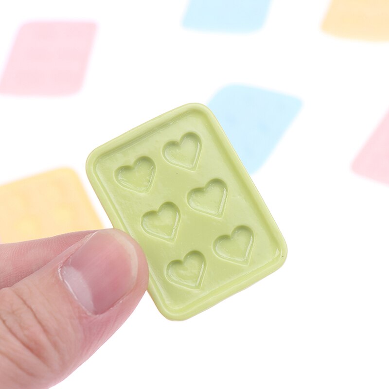 2Pcs 1/12 Miniatuur Dollhouse Bakplaat Pretend Play Keuken Koken Speelgoed Set Pop Bestek