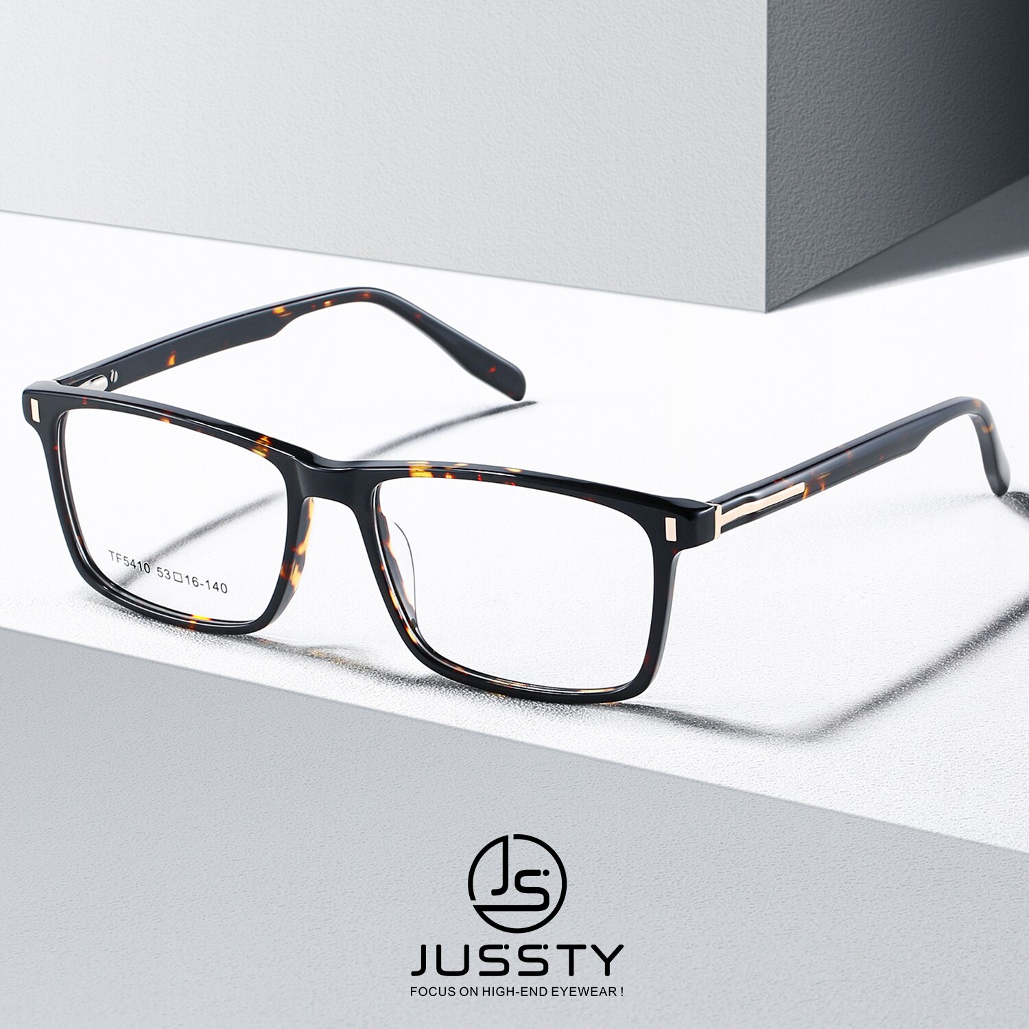 Lunettes de vue avec monture en acétate pour homme, de luxe, pour myopie optique, haut de gamme, personnalisées