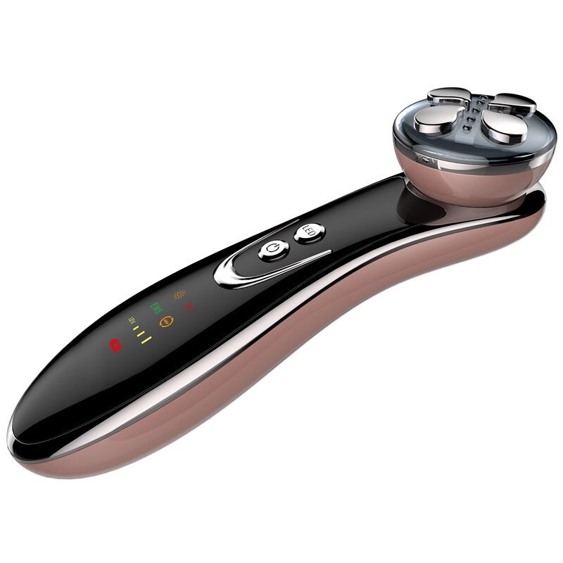 RF Radio Cold Eye Facial Multifunction 5 in 1 LED Photon Skin Care Device Face Skin EMS Mesotherapy Massager