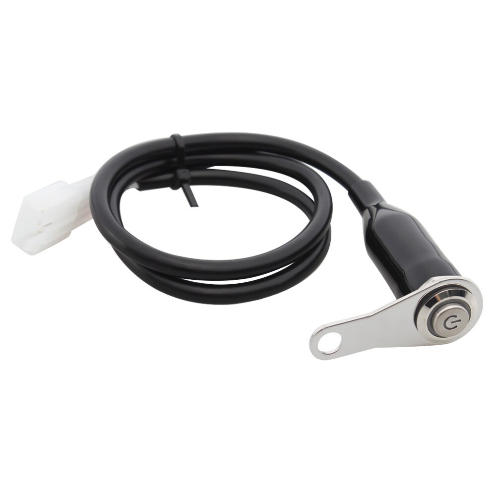 LED Motorcycle Scooter ON OFF Warning Flasher Signal Switch Manual Control Button Hazard Light Switch Electric Bicycle
