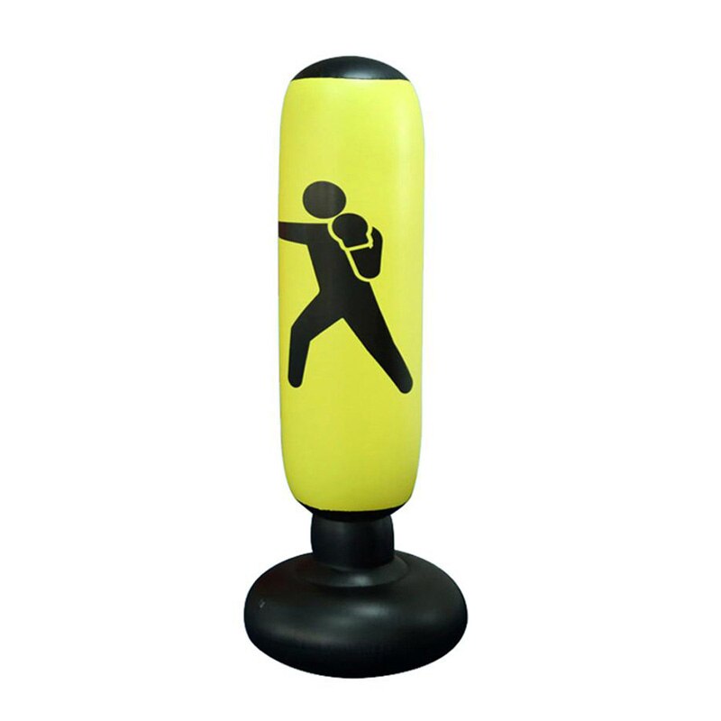 Vertikal oppblåsbar boksing pvc tykkere boksestolpe tumblercolumn punchingfitness verktøy: 1.6m farger 3