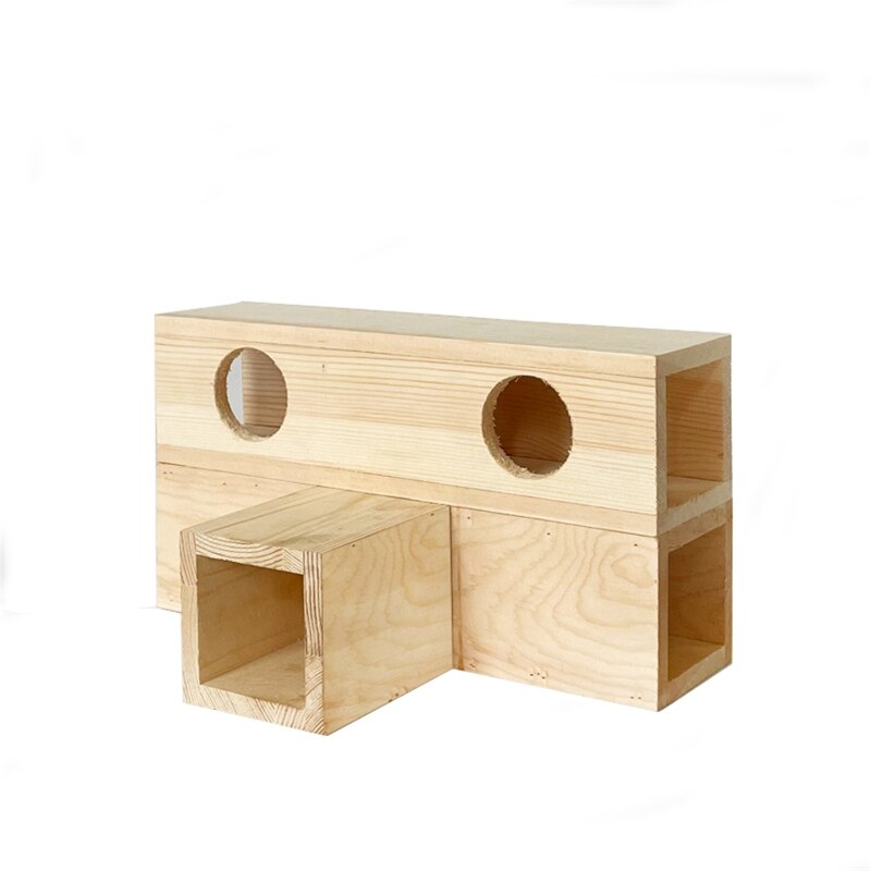 Curated visual reference: Visual Reference: Hamster Tunnel Speelgoed Huisdier Houten Tunnels