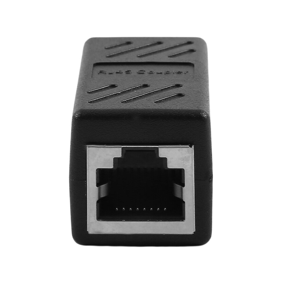 RJ45 Female to Female Network cable Connector Ethernet cable Adapter For Mini Dual RJ45 Interfaces Adapter Extender Injector