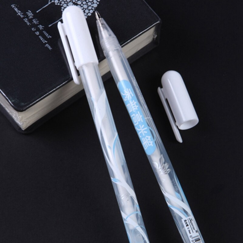 Markers White Highlighter Pen Office School Waterproof Sketch Fine Liner Pen Scribble Pen Paint Art Markers