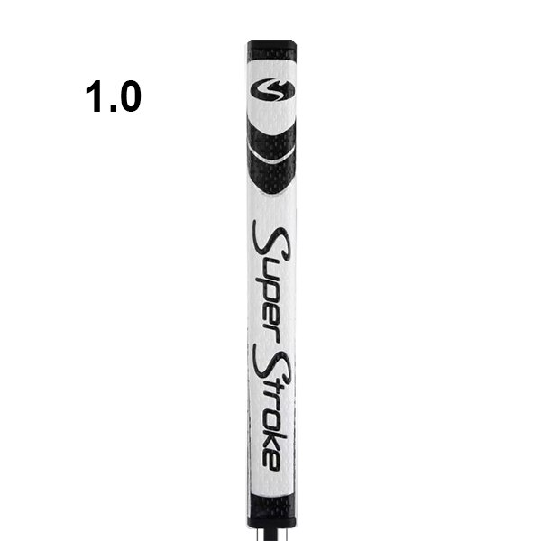 NEUESTE Nicht-Unterhose Golf Griffe Super Str *** PISTOLE GTR 1.0/2,0 Golf Vereine Putter Griff mit: 1.0-Weiß Schwarz