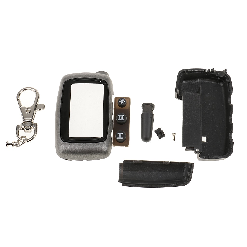 Carcasa de llave de sistema de alarma bidireccional para controlador remoto LCD StarLine A9/A6