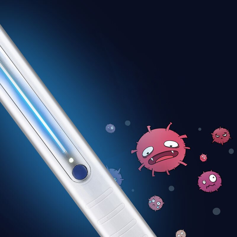 Portable UV-C Lamp Light Germicidal UV Lamp Home Handheld Disinfection Lamp white