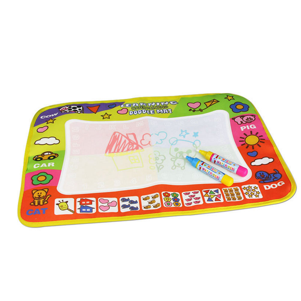 Juguetes de dibujo de agua, tapete de aguadoodle, bolígrafo mágico/tablero de dibujo al agua/juego de bebé