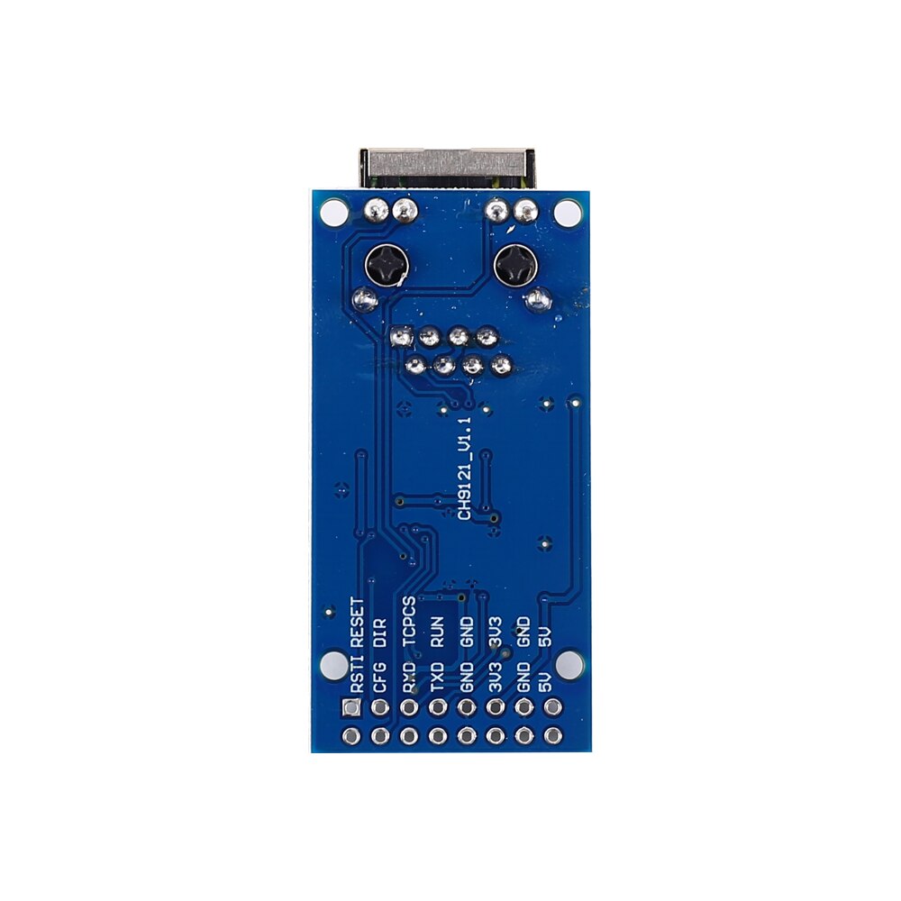 CH9121 Ethernet Controller Netwerk Module Uart Naar RJ45 Converter Ingebouwde Tcp/Ip 100M 802.3 Dc 3.3V 5V