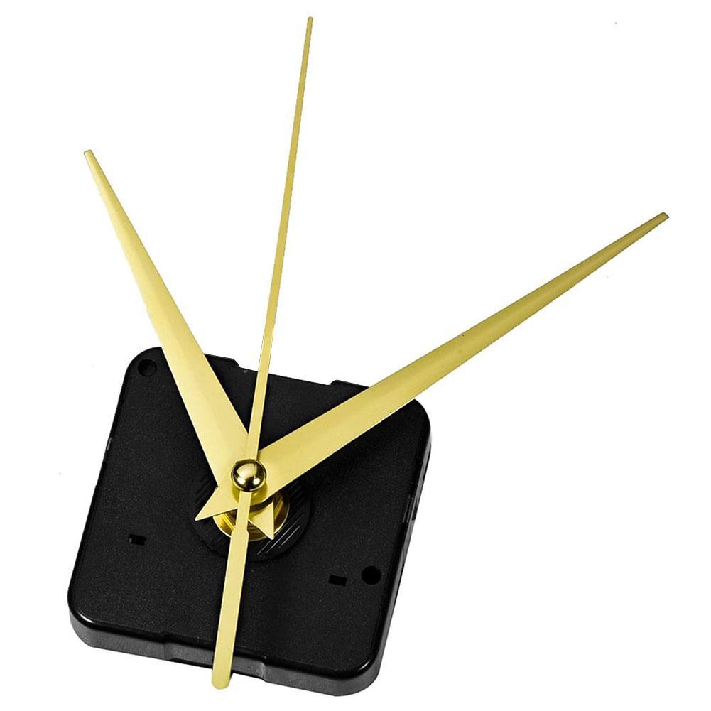 Golden color Silent Large Wall Clock Quartz Clock Movement Mechanism Hands clock Repair Tool Parts Kit Set DIY Clock movement