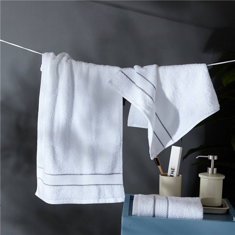 Toalla de Spa cómoda de algodón Star Hotel suministra toallas de baño de toalla de mano de cara tela de Color puro para el hogar nueva