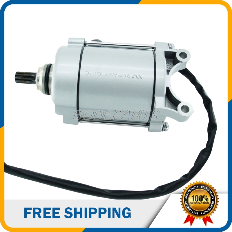 Motorcycle Parts CG150cc 9 Teeth Silver Start Motor Fits For All CG150cc Engines