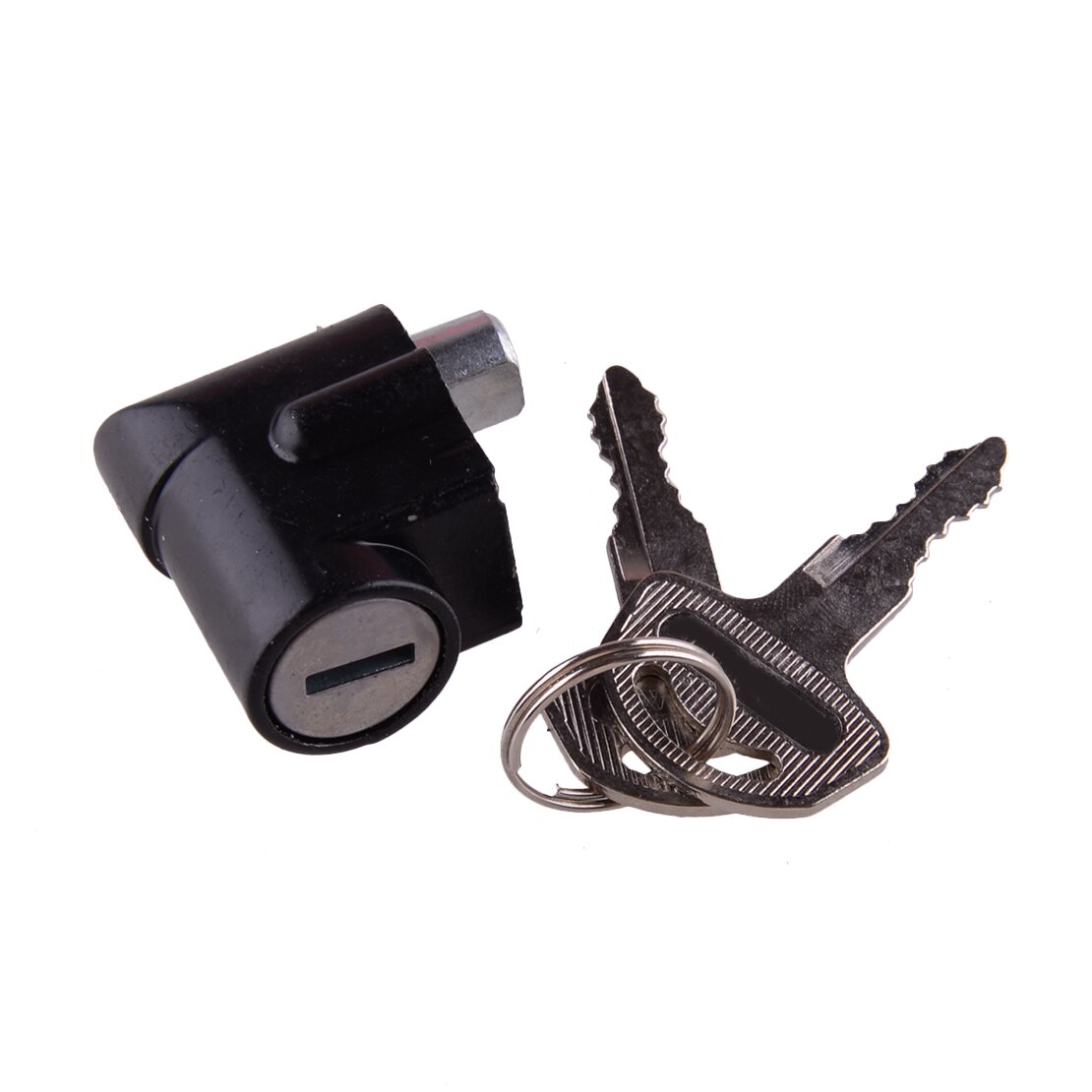 Motorcycle Stainless Steel Steering Lock with Two Keys 2 Position switch Fit for Suzuki GN125