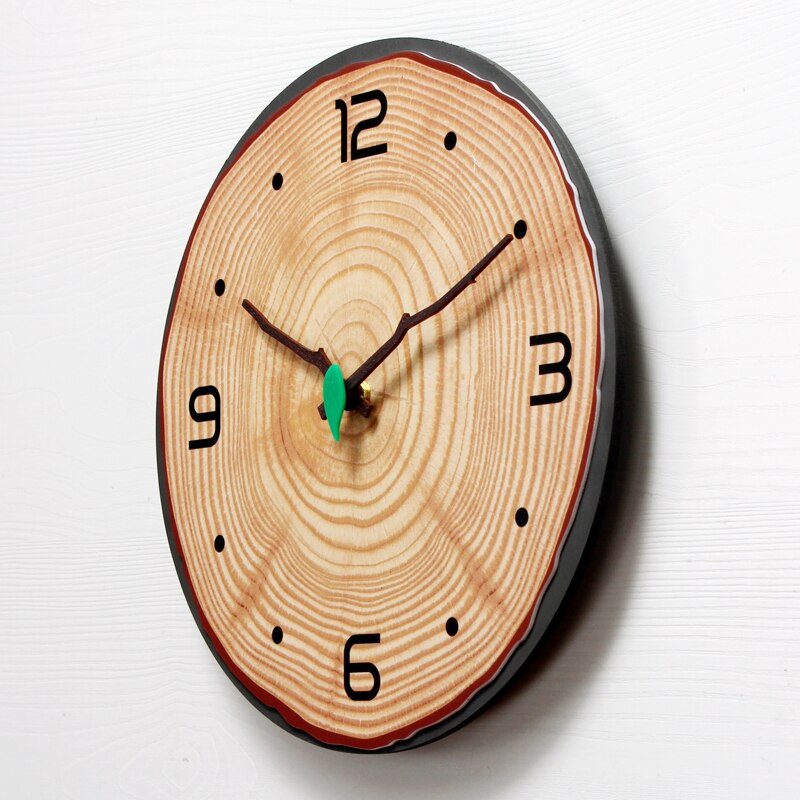 Mute moderne stort vægur ur tavse ure til hjemmekøkken stue indretning batteridrevet