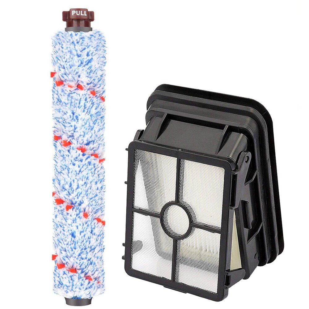 Multi-surface vacuum cleaner brush roller L and filter series for Bissell Crosswave 1785Q, 1785F, 1785B suitable 1608022: D