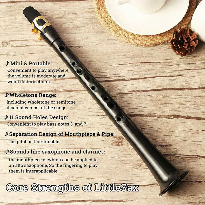 Nieuwe draagbare mini pocket saxofoon kleine saxofoon alt mondstuk eenvoudig muziekinstrument  s66