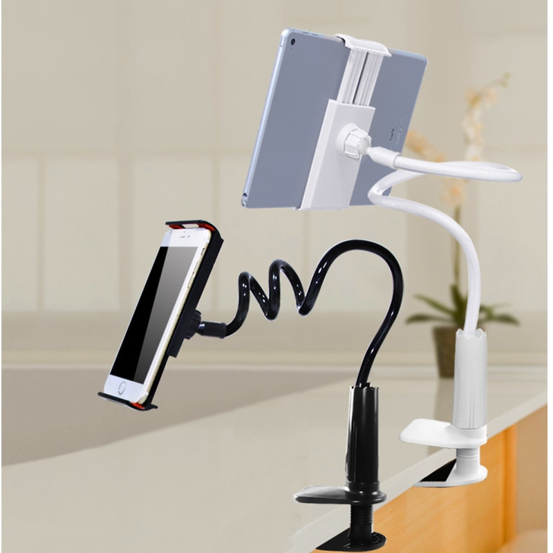 Flexible Desktop Phone Tablet Stand Holder 4-10.5 inch Support for iPad Air 2 iPad 9.7 Pro 10.5 Mini 2 3 4 Mount for iPhone