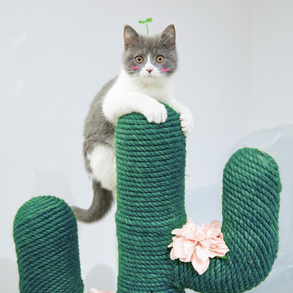 10M zwierzę domowe Scratcher Poczta liny konopne DIY linka sizalowa dla kota dla kota zabawki kot rama łapanie wiążące liny drzewo zadraśnięcie R1Y3