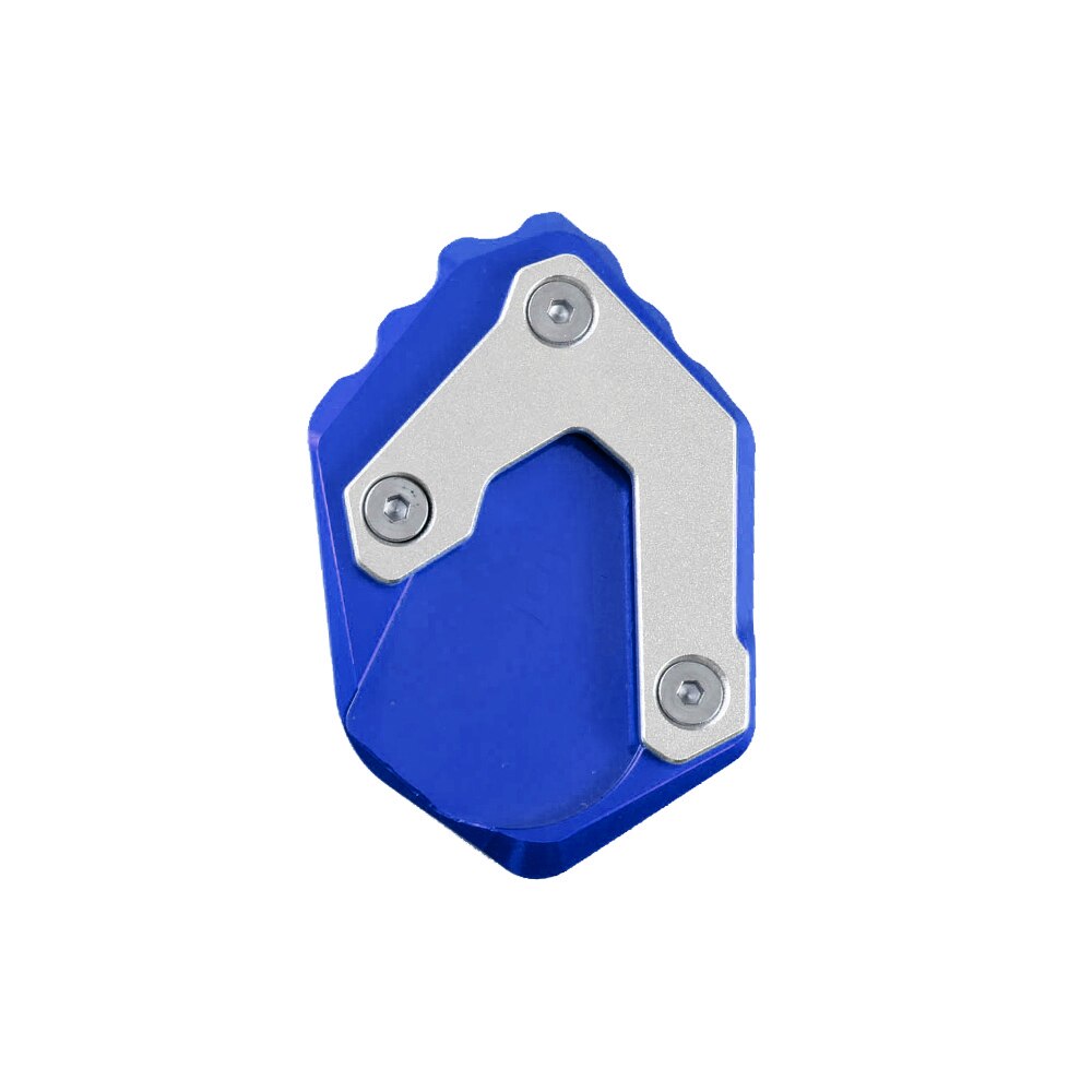 Voor BMW R1250GS Adventure Kickstand Side Stand Motorfiets Vergroter Plaat Extension Pad Moto GSA R 1250 GS 1250GS Adv LC onderdelen: Blauw