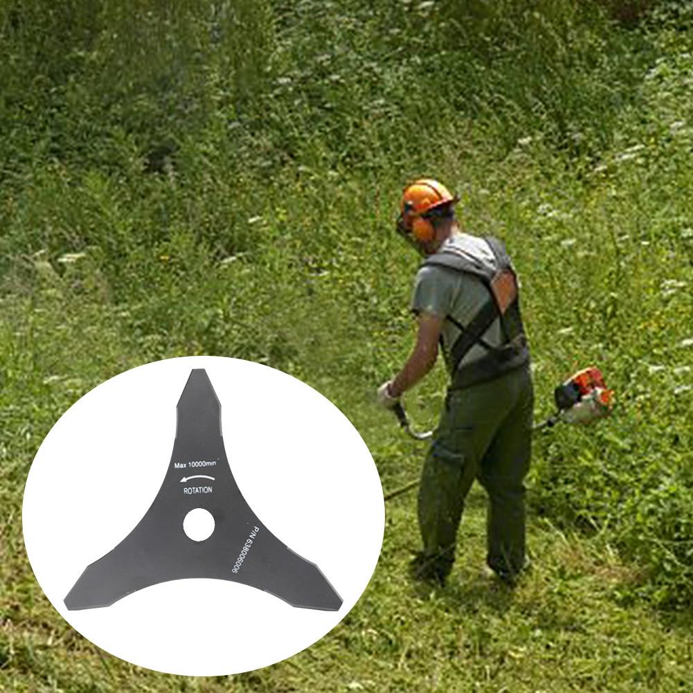 Grasmaaier bosmaaier accessoires 3 tanden mangaanstaal voor tuin of landbouw schacht trimmer maaigereedschap