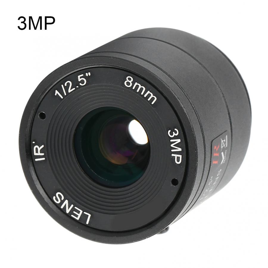 8mm Length Camera Lens 3MP High Definition Wide Field Angle Security CCTV Security Camera Lens