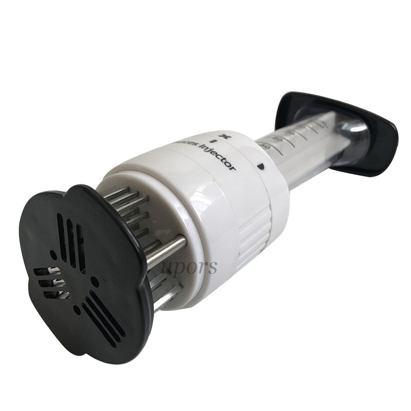 Upors 30 Naald Vleesvermalser Professionele Vlees Injector Tenderizer Rvs Blade 3 Oz Marinade Injector