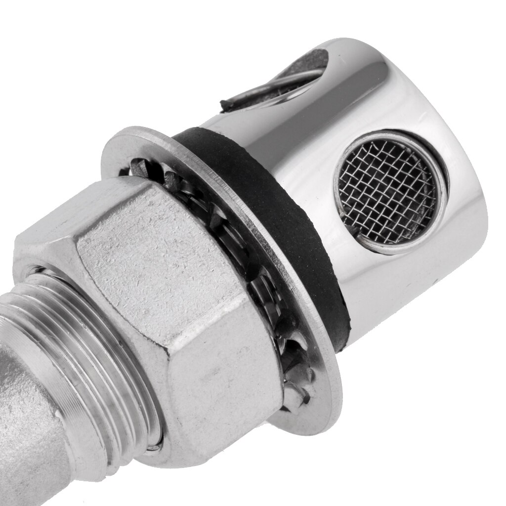 316 Stainless Steel Straight Fuel Breather Vent 3/5'' - Boat/ Car Gas Tank