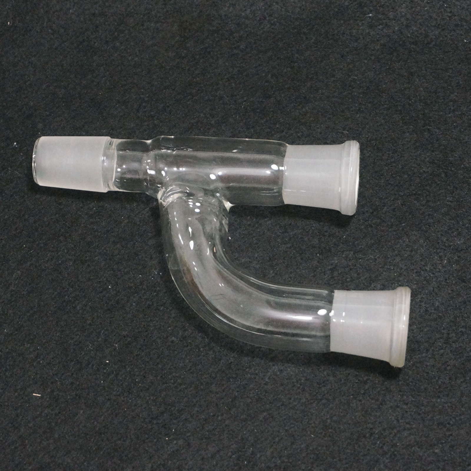 Cabezal de destilación adaptador Claisen de 3 vías, junta de tres vías, dapter, cristalería de laboratorio, 24/29