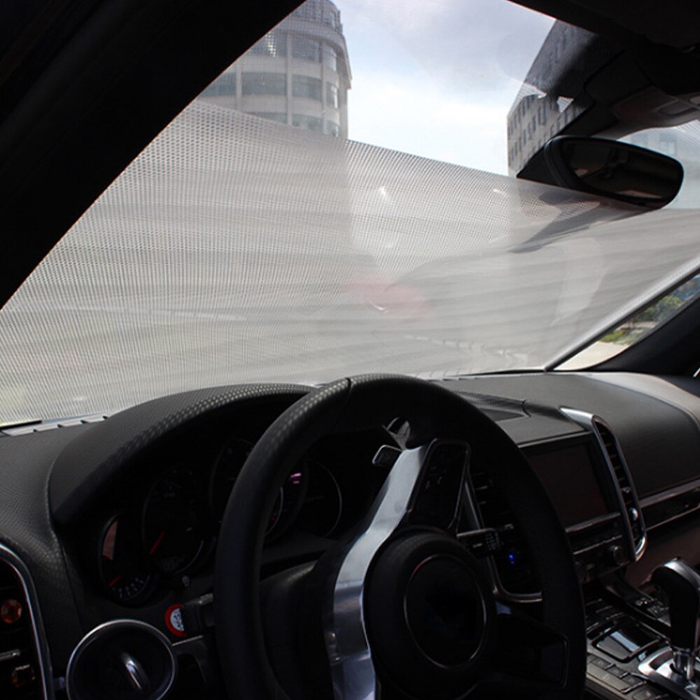 Auto Automatische Intrekbare Zon Blok Sluiter Side Window Blok Zonnescherm Auto Zonnebrandcrème Telescopische Gordijn Auto Accessoires