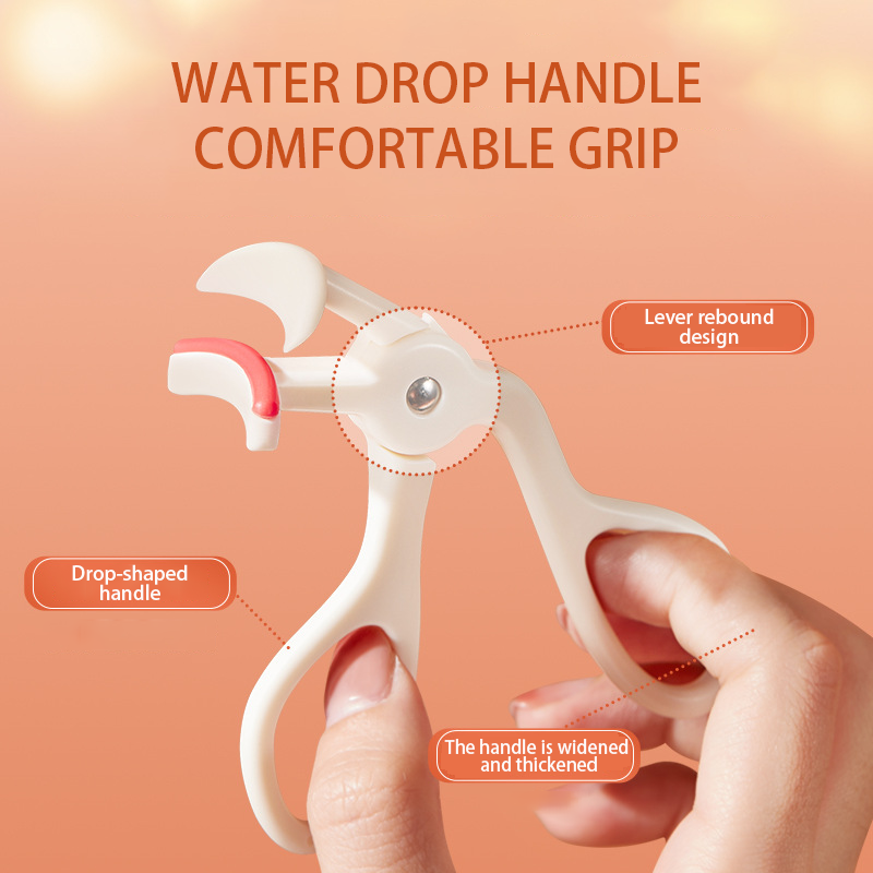 CALIYI Rizadores de pestañas grandes y pequeños con tiras de silicona para extender pestañas rizadas y herramientas de maquillaje para ojos grandes para maquillaje