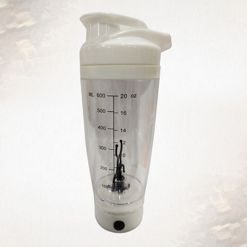 1 Pc Protein Shaker Bottle Vortex Tornado Shaker Cup 600ml Portable Battery Operated Stirring Shaker