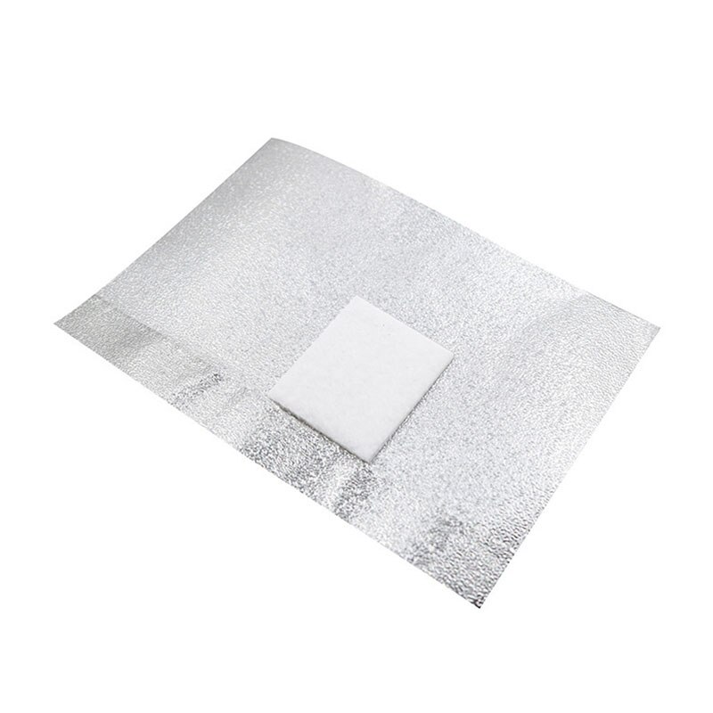 30 stks/zak Embossing Aluminium Foil Nail Art Soak Off Polish Nagel Verwijderen Wraps Nail Handdoek Gel Polish Remover Manicure Tool