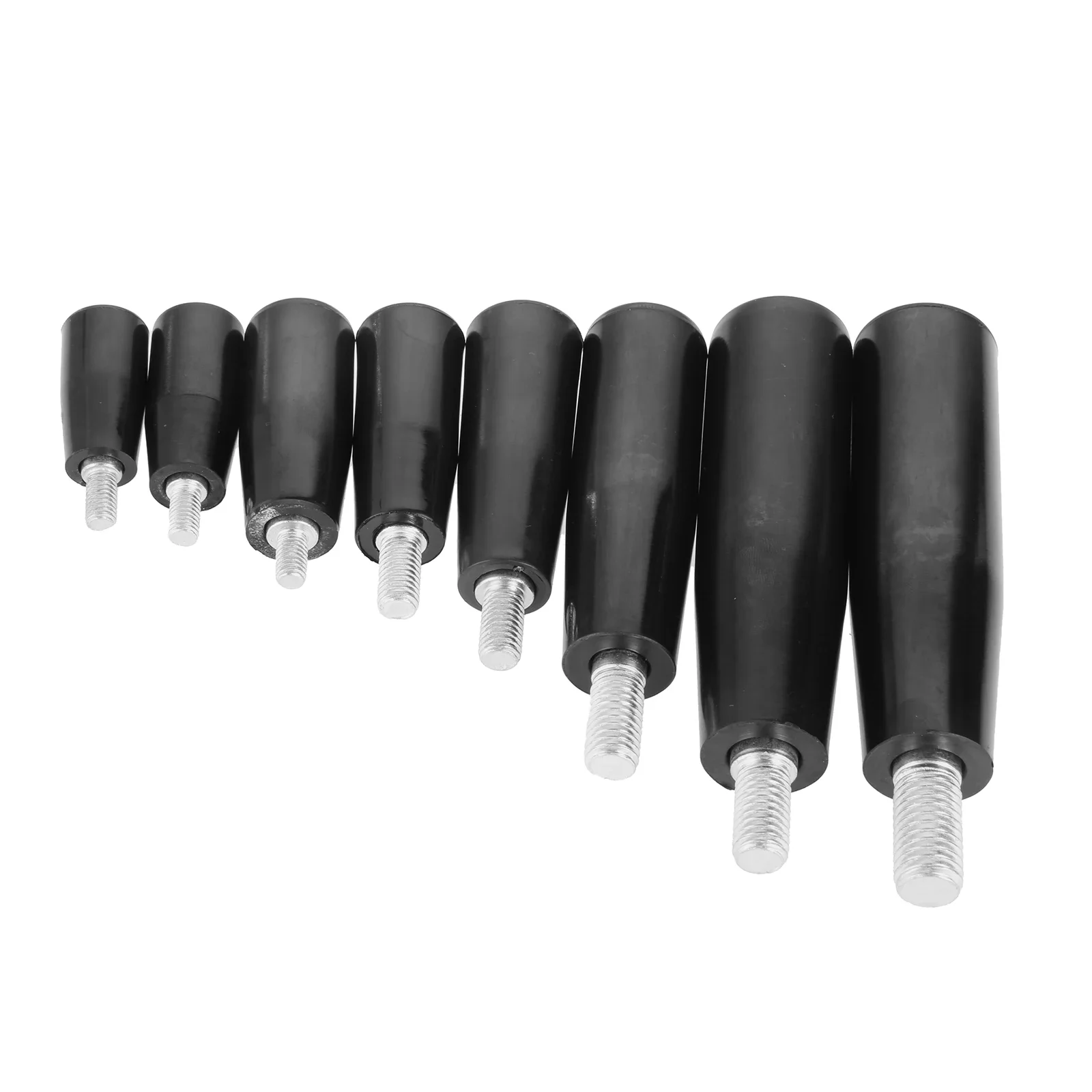 1PC Revolving Handrad Maschine Griff M6 M8 M10 M12 Außengewinde Vorbau Für Fräsmaschine Rändelschraube Griff Hand rad Schrauben