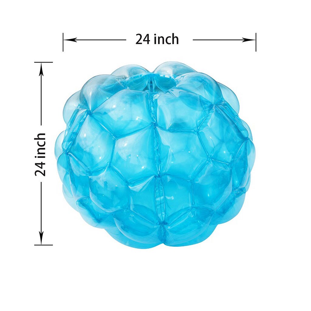 Inflatable Bubble Bumper Balls Body Collision Bumper Ball Friendly For Kids Outdoor Interactive Activity Body Punching Ball: Blue 