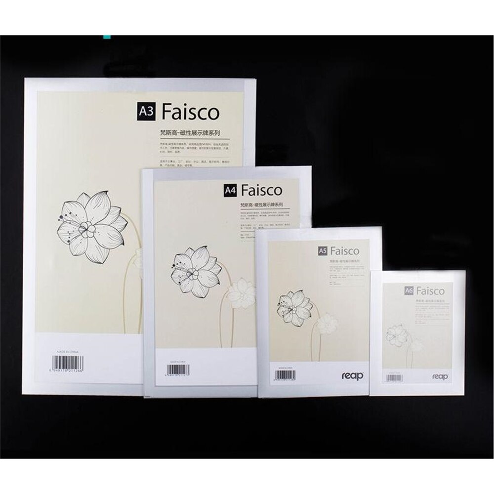 10pcs A4 Durable Adhesive Magnetic Frame Wall Mounted Pvc Poster Display Board Picture Frame Bulletin Board