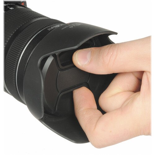 77mm snap-on frontlinsedæksel / dæksel kompatibel med canon, nikon, sony, pentax, tamron all dslr-objektiver