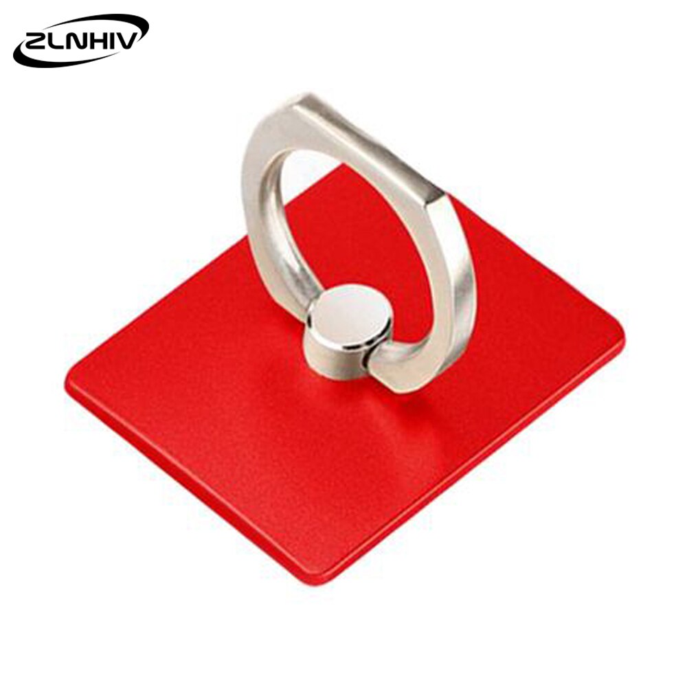 Anillo para teléfono móvil ZLNHIV, soporte de sujeción para teléfonos, accesorios de soporte para teléfono móvil, teléfono inteligente redondo: S-red