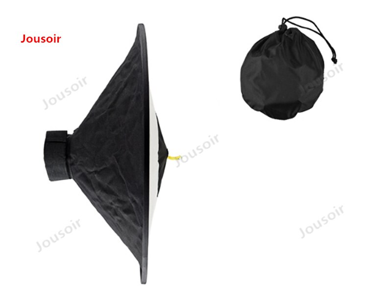 Godox Universal 44Cm Ronde Studio Flash Softbox Speedlite Diffuser Reflector Strap Voor Camera Flash