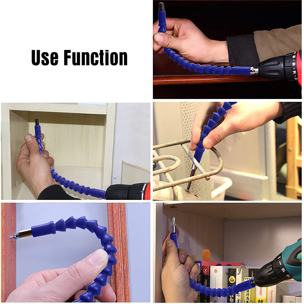 Universal Flexible Shaft Flexible Shaft Extension Screwdriver Drill Bit Holder Link for Electronic Drill 200/295/400mm