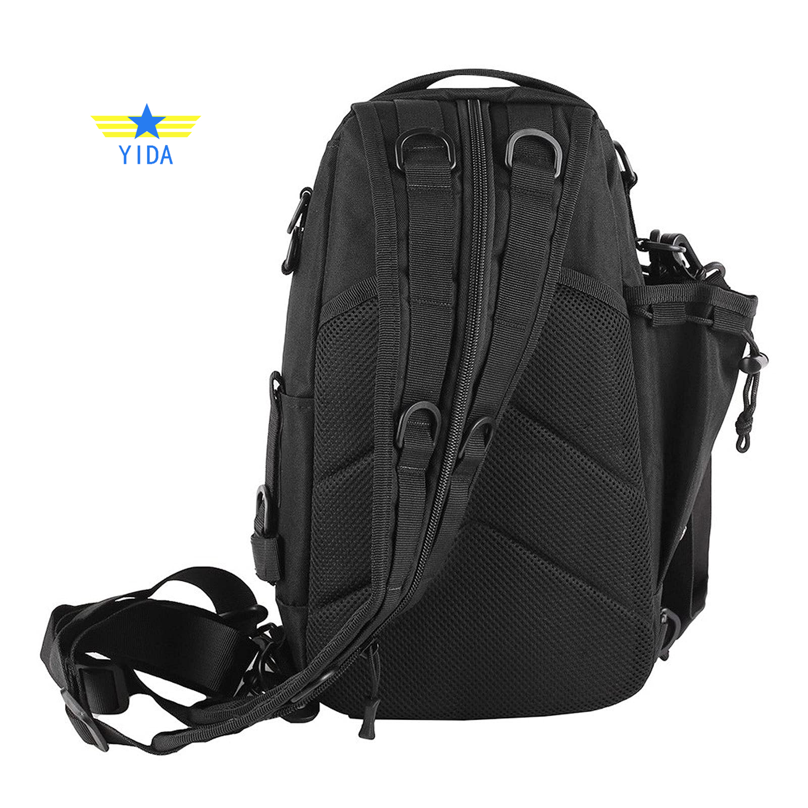 DulBackpack-Sac de poitrine d'extérieur, sac de jour de chasse, sac initié, simple, double, randonnée, escalade
