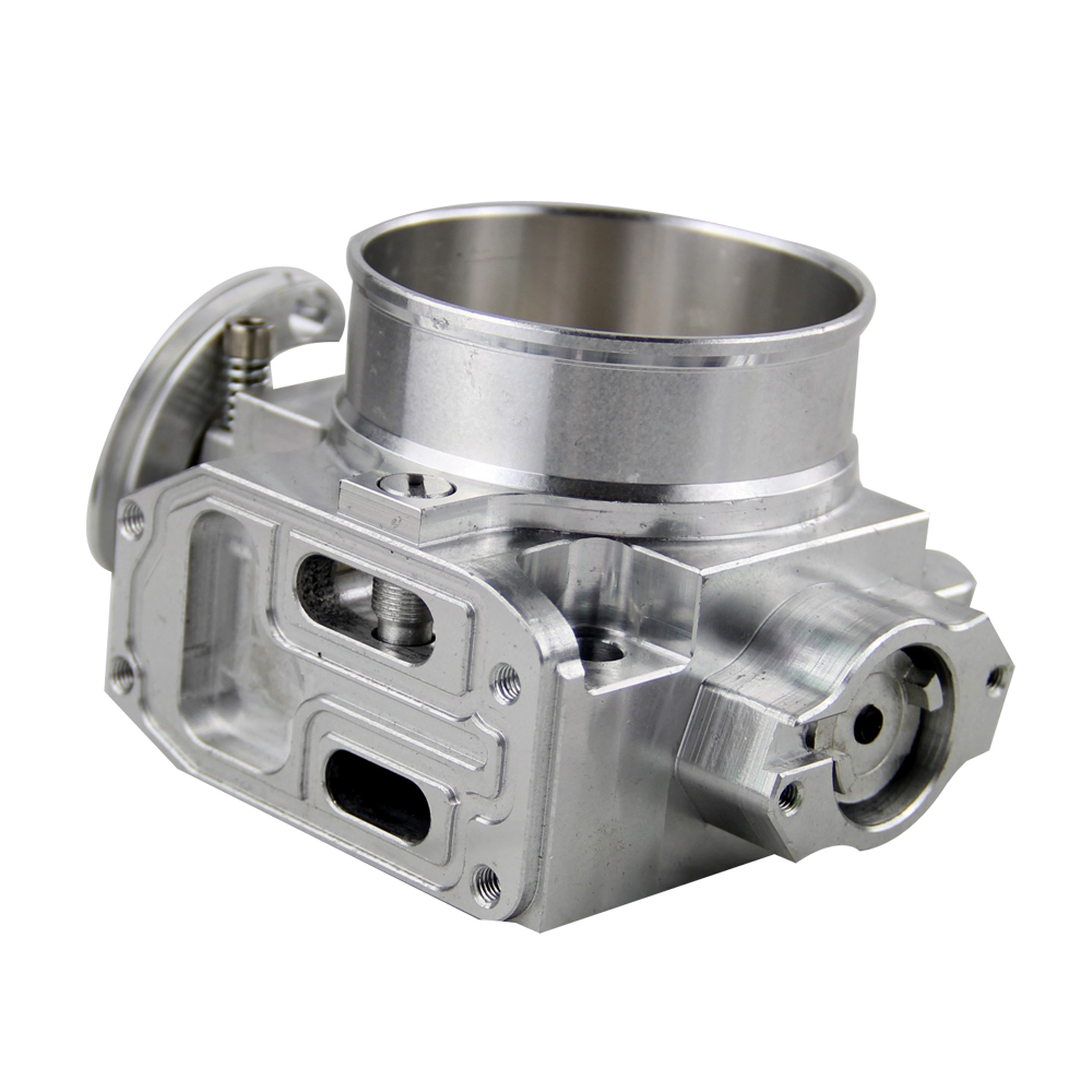 PQY - Aluminum Intake Manifold 70mm Throttle Body Performance Billet For Mitsubishi Lancer Evo 4 5 6 4g63 PQY6941