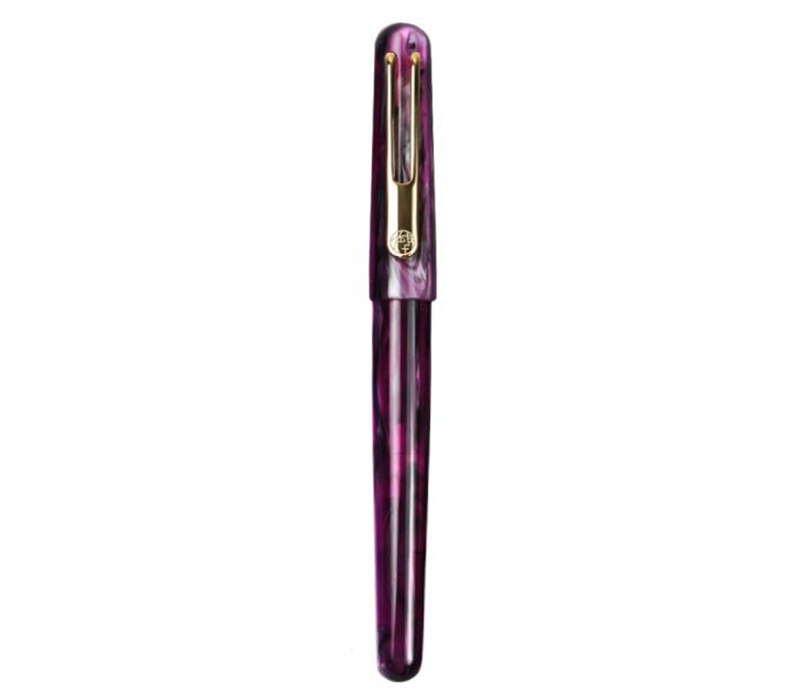 Picasso Celluloid Fountain Pen Pimio EtSandy Aurora Purple PS-975 Iridium Fine Ink Pen Writing Pen for Business Office