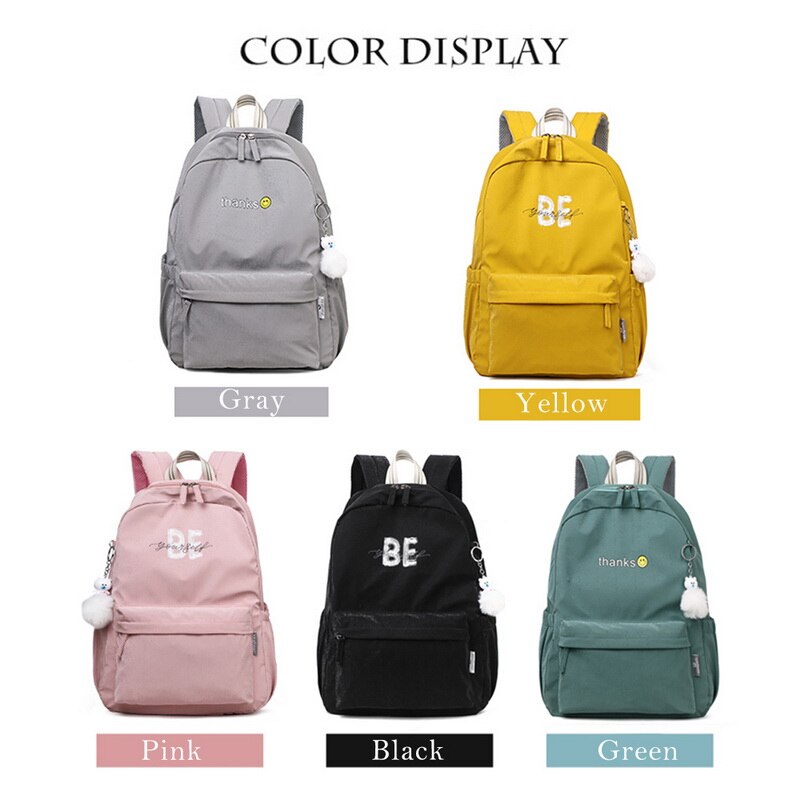 Neue Wasserdichte Frauen Rucksack Japan Stil Solide Rucksäcke Mochila Feminina Mujer Reise Bagpack Teenager Mädchen Schul