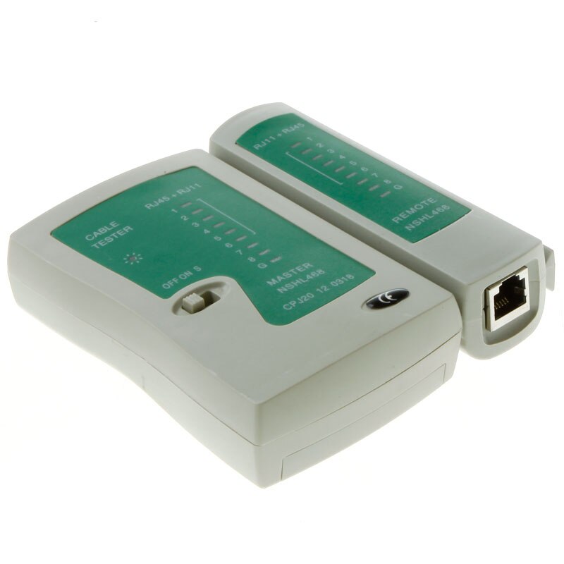 Network Cable Tester RJ45 RJ11 RJ12 CAT5 UTP LAN Cable Tester Networking Tool Retail Network connection