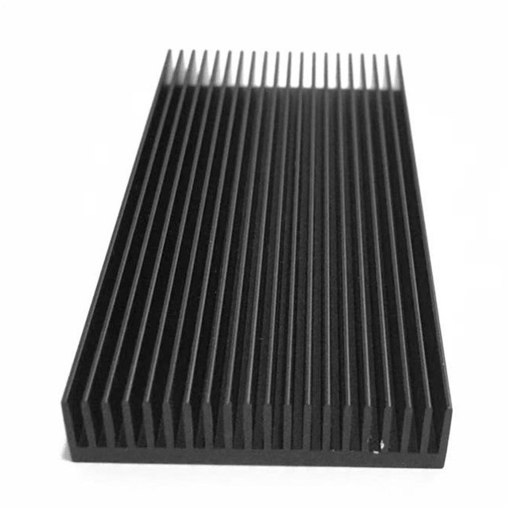Disipador de calor de aluminio para LED, disipador de calor de 48x11-100mm, perfiles de aluminio, radiador para chasis de color, 1 Uds.
