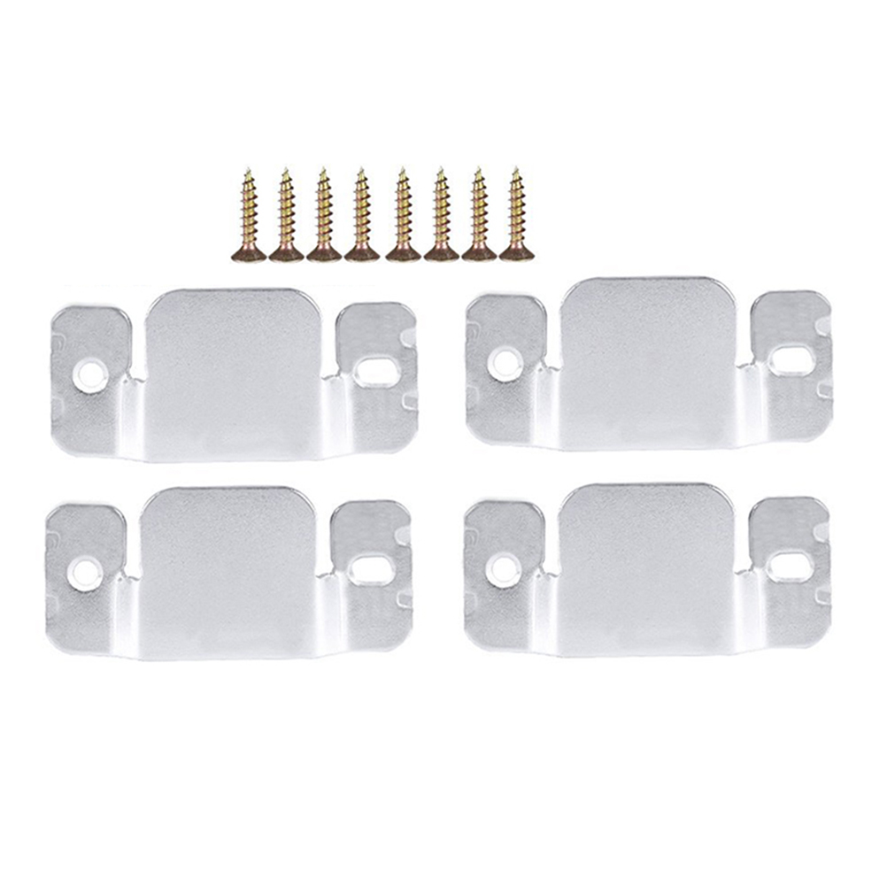 8pcs Universal Sectional Sofa Interlocking Furniture Connector with 16pcs Screws