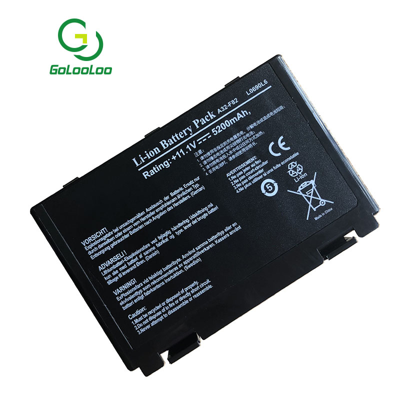 Golooloo Laptop Battery for Asus A32-f82 K50id K50AF K51AC K51AB K51AE K40in k50in K40ij K40 K50ij k50c K60ij K70ab K70ic k61ic
